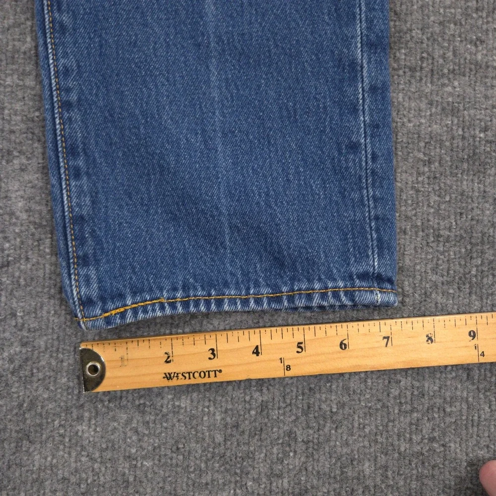 Levis Jeans Mens 33X32 Blue Premium 501 '54 Straight Big E Medium Wash Denim